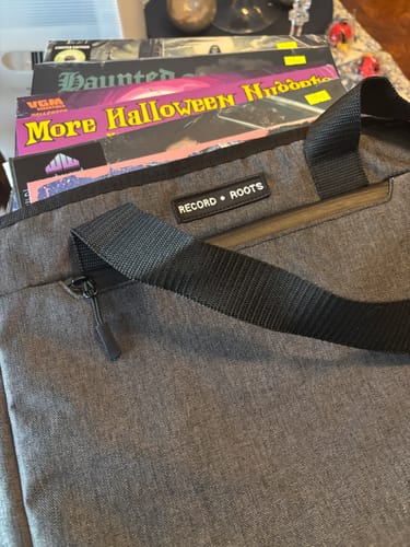 Customer photo review of The Ultimate Vinyl Record Carry Bag V2.0