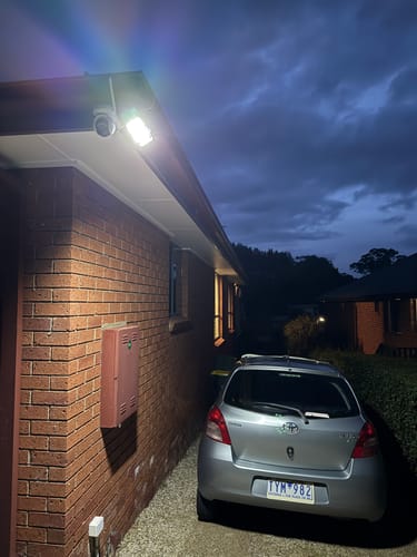 Customer photo review of GardenBrite™ LED Solar Motion Sensor Light