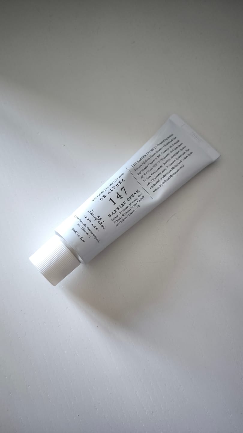 Customer photo review of Nomierinošs krēms ar azulēnu Dr. Althea 147 Barrier Cream