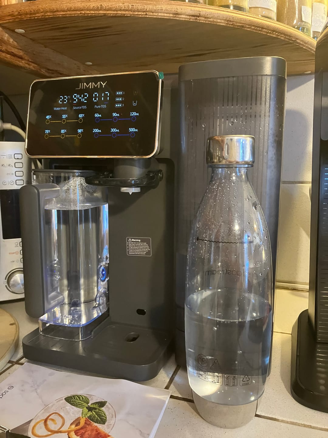 Customer photo review of R9 Countertop Reverse Osmosis Water Purifier