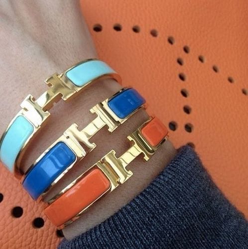 Customer photo review of H BLUE BRACELET