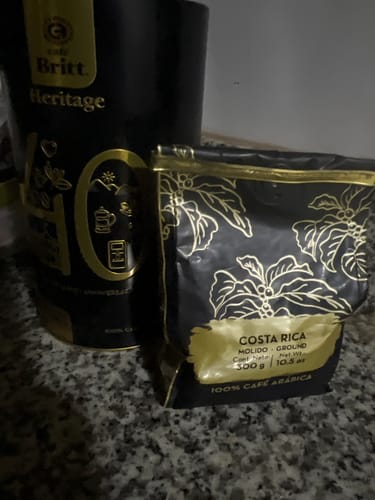 Customer photo review of Café Britt Heritage 2025 Molido