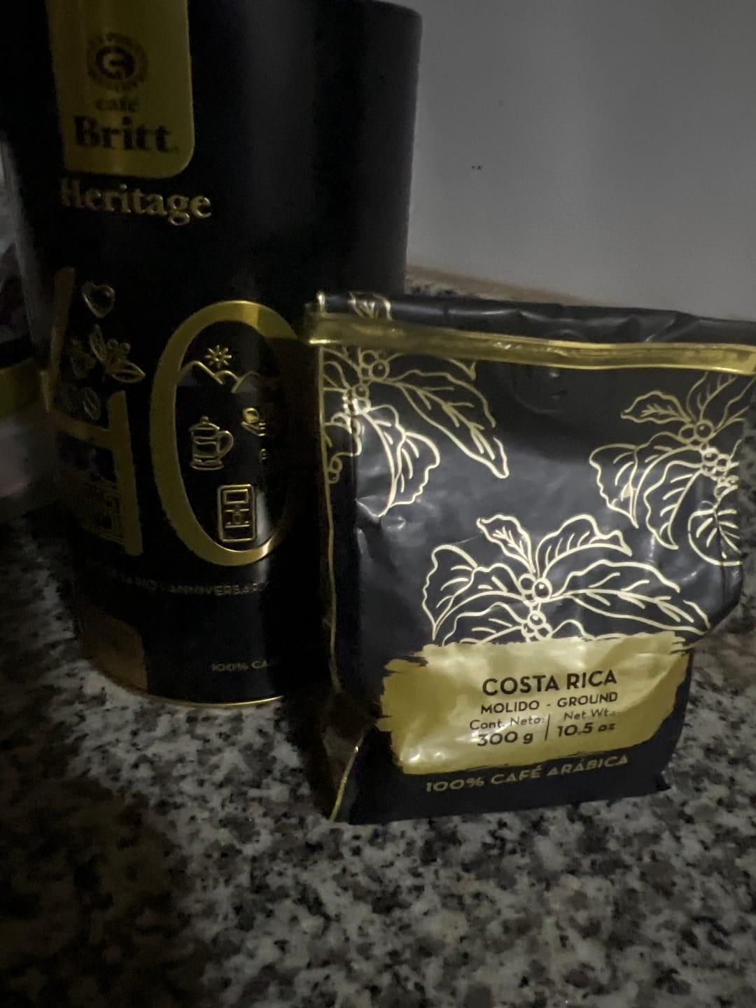 Customer photo review of Café Britt Heritage 2025 Molido