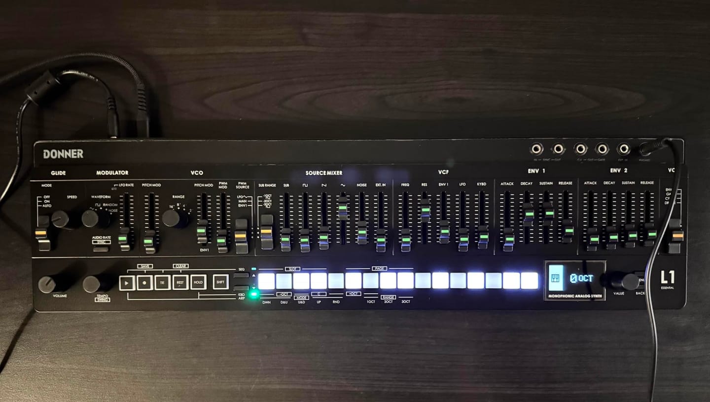 Customer photo review of Donner Essential L1 Synthétiseur