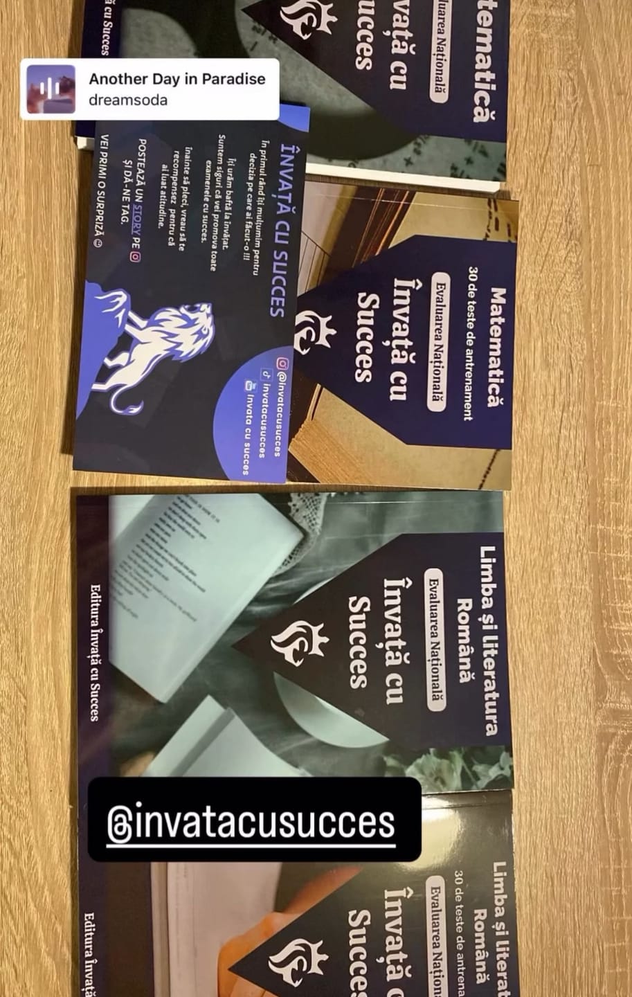 Customer photo review of Pachet Evaluare Naţională | Română  + Matematică