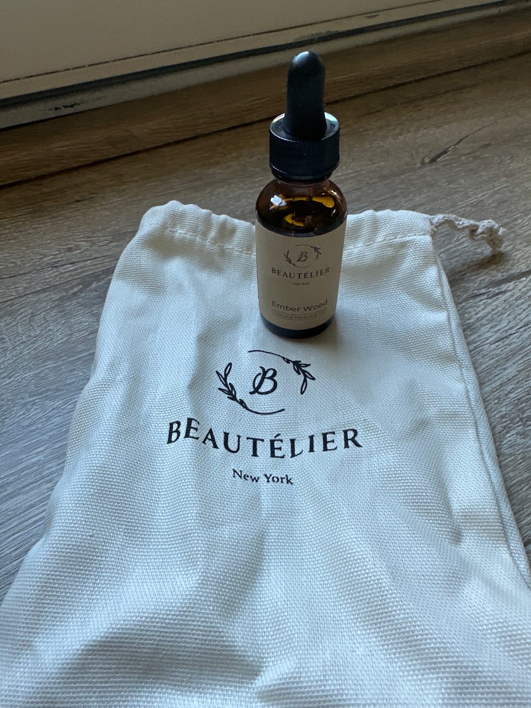 Customer photo review of Ember Wood Perfume Oil