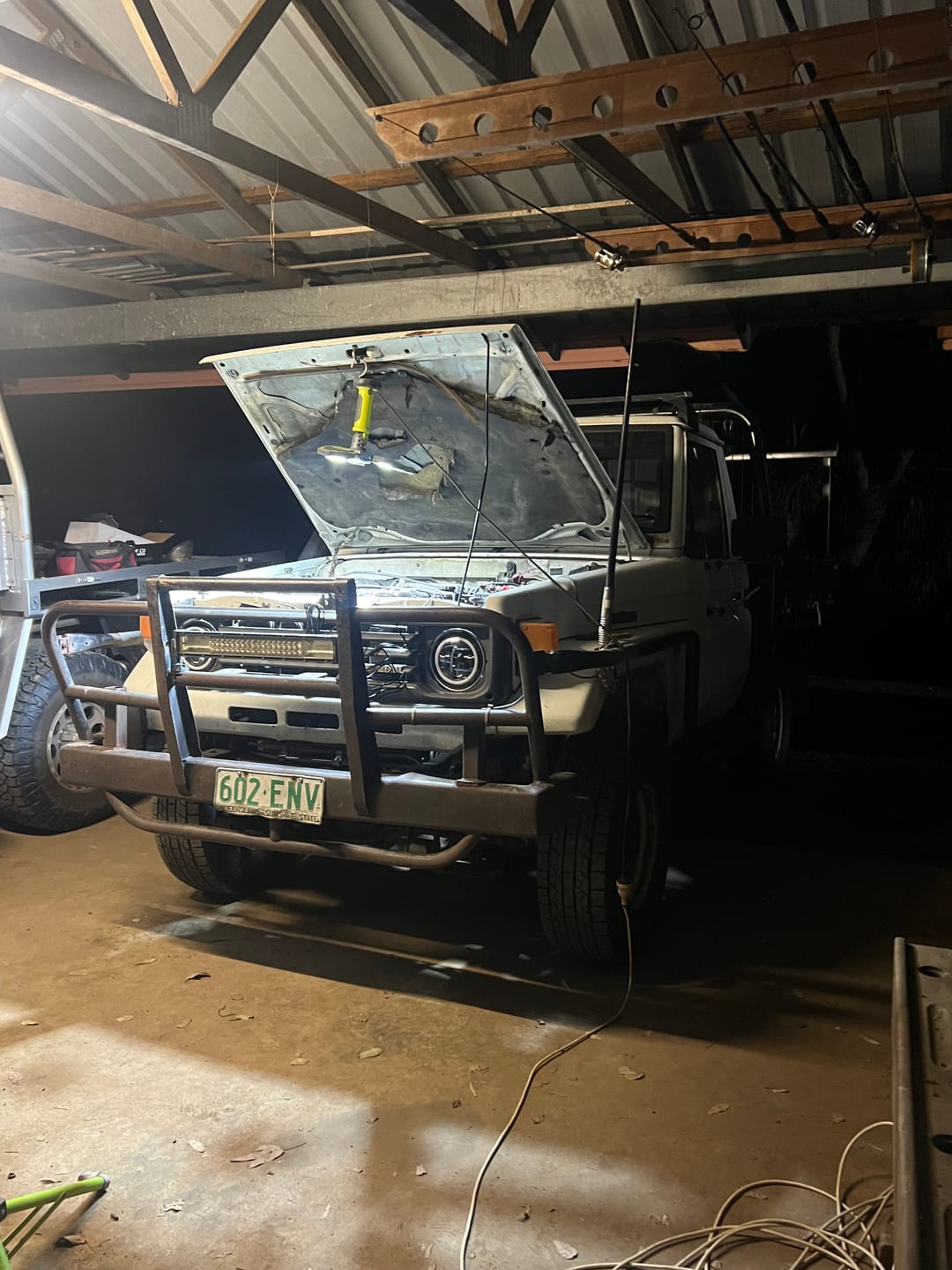 Customer photo review of 7" 'Halo' LED Colour Chasing Headlights