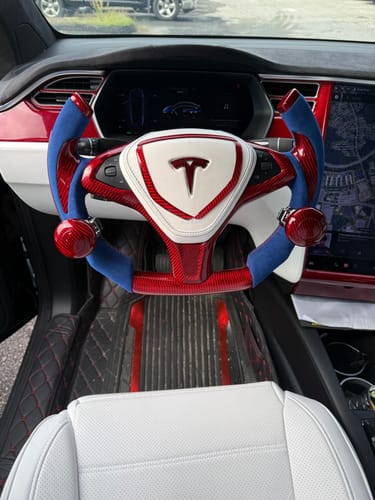 Customer photo review of Custom Order For Tesla Products