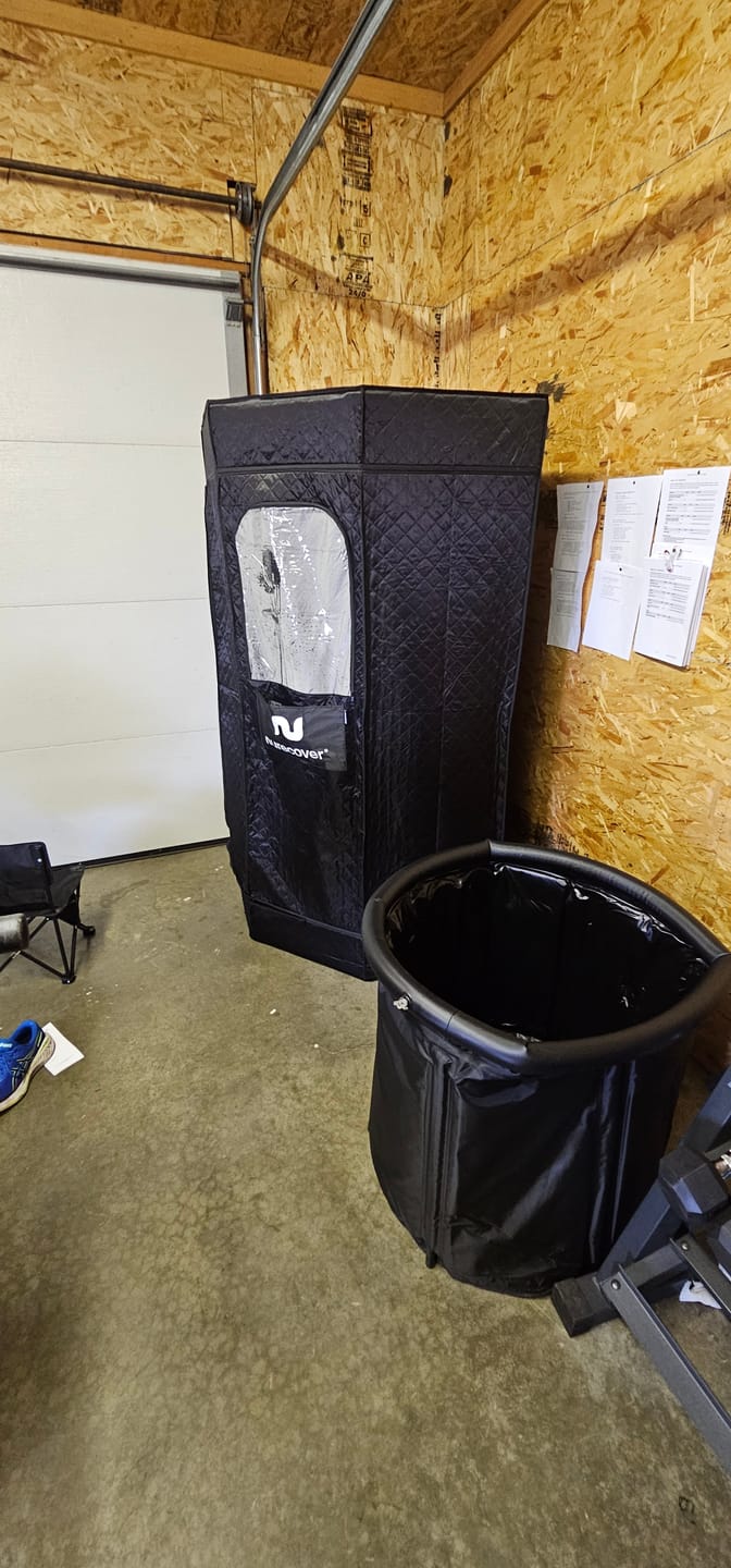 Customer photo review of nurecover Pod - Portable Ice Bath