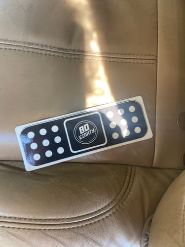 Customer photo review of 80Eighty® Bandaid Vinyl Sticker