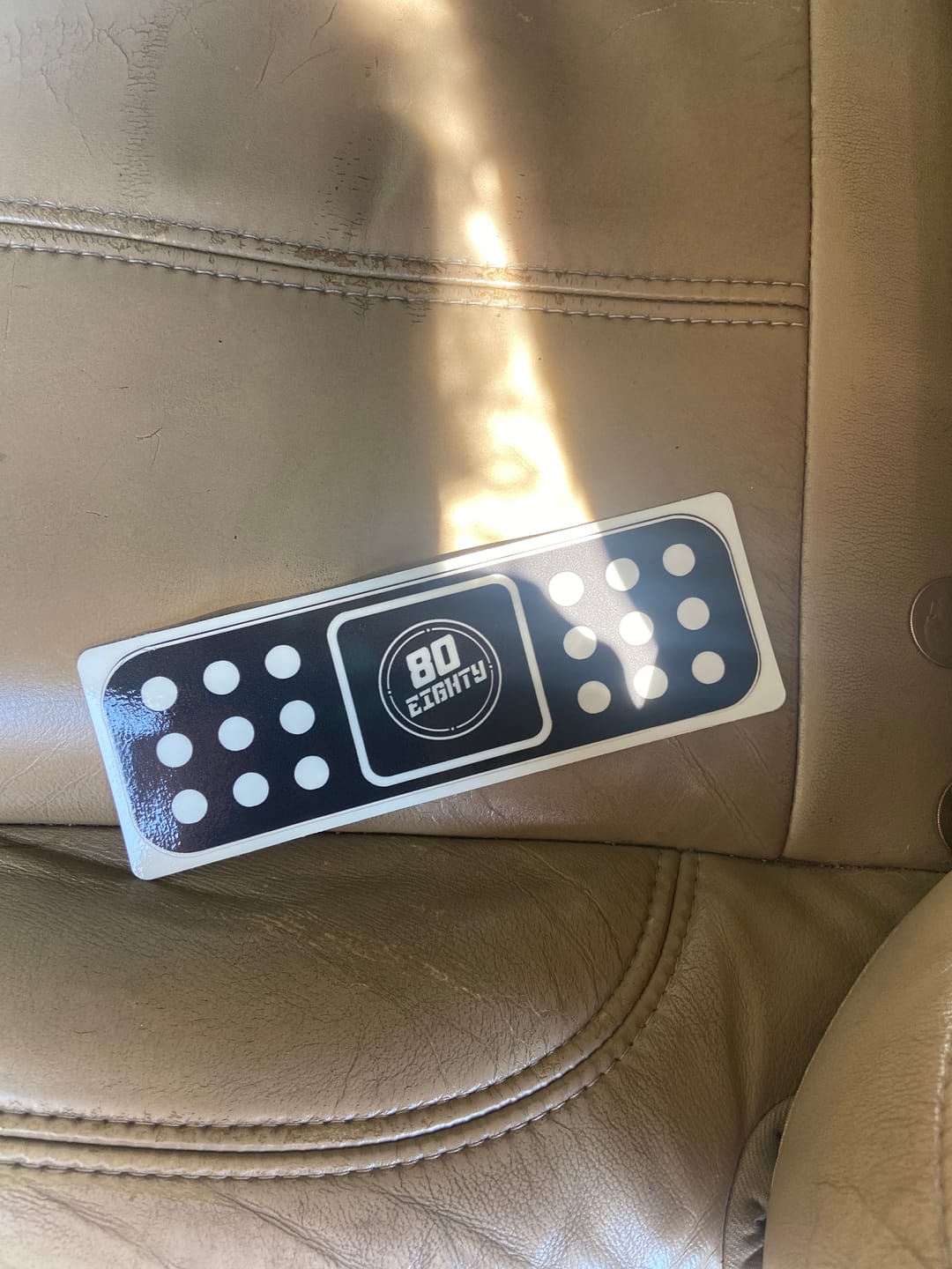 Customer photo review of 80Eighty® Bandaid Vinyl Sticker