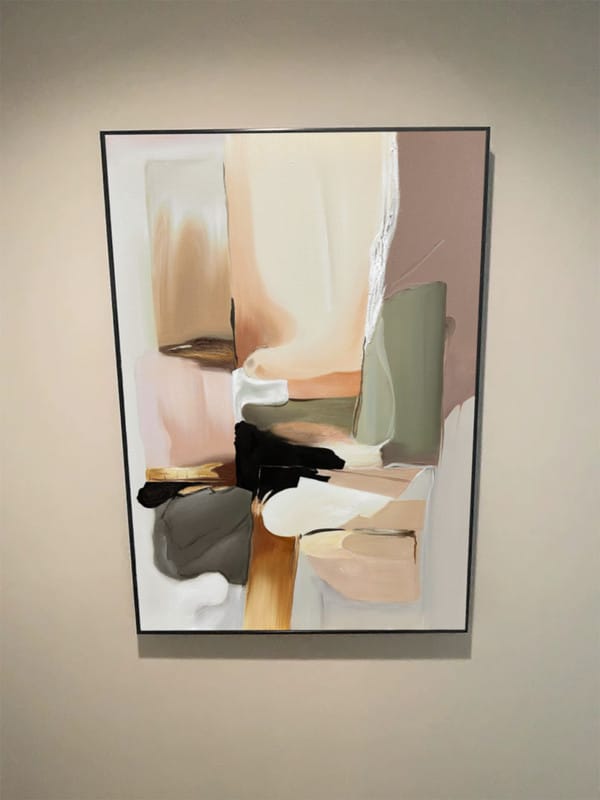 Customer photo review of Abstract Tranquility #WS449