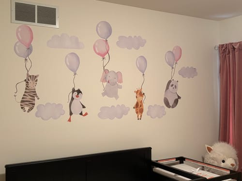 Customer photo review of Exotic Animals on Balloons
