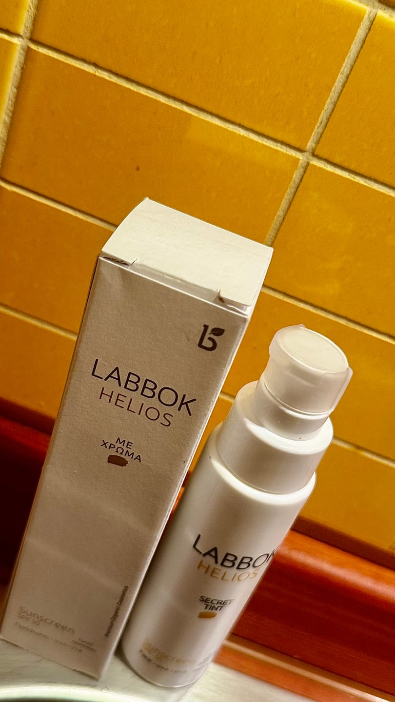 Customer photo review of Labbok Mineral Sunscreen 30 SPF Color, 50ml