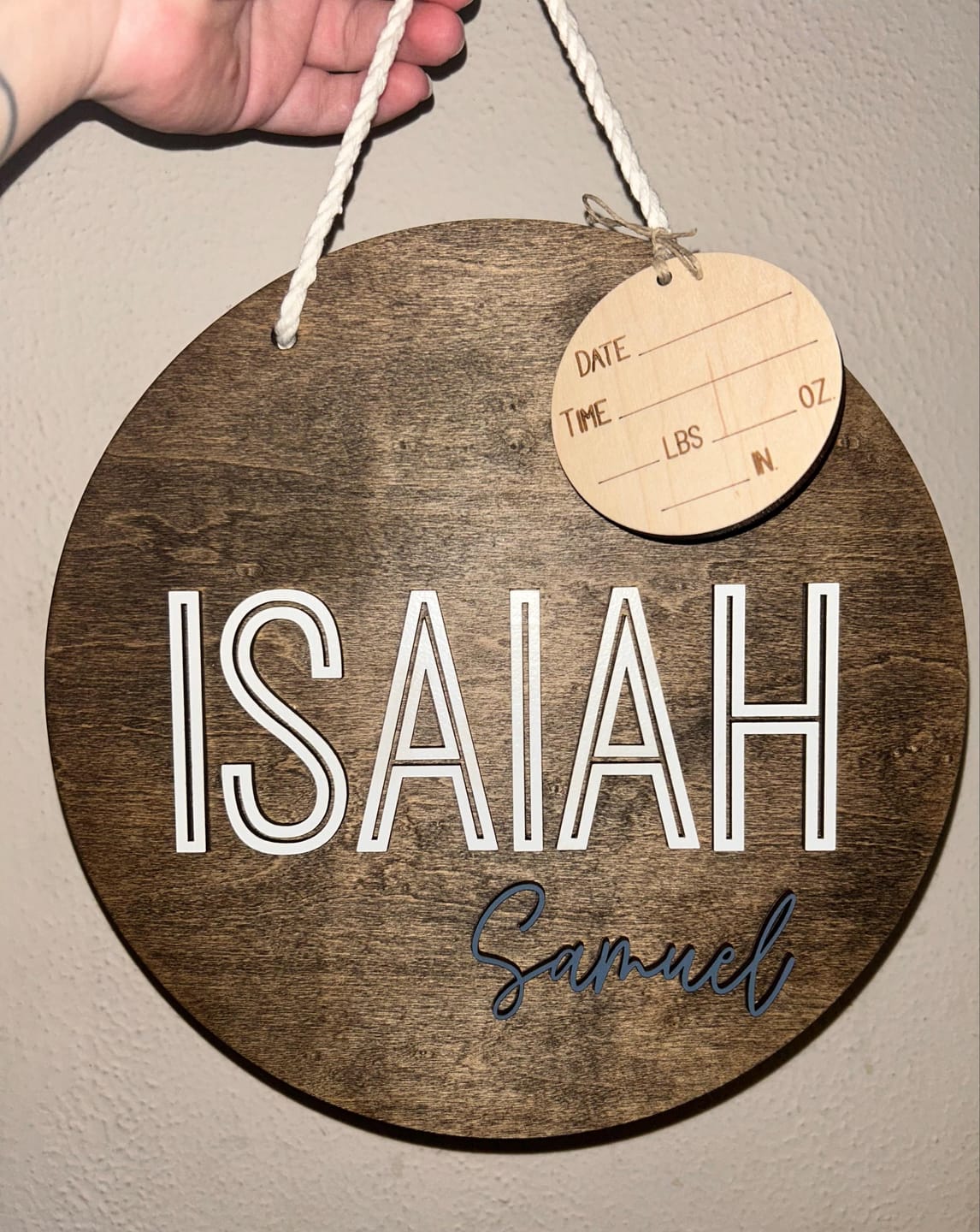 Customer photo review of Hospital Door Hanger - Lucas Blake