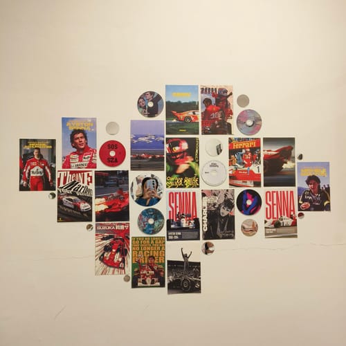 Customer photo review of FORMULA 1 WALL COLLAGE POSTERS
