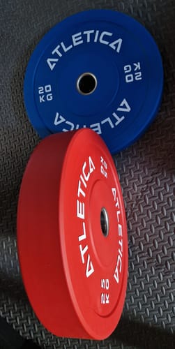 Customer photo review of Color Bumper Plates | Paar