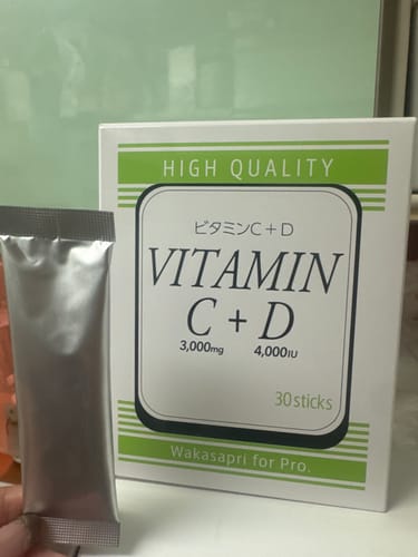 Customer photo review of ビタミンC+D -Wakasapri for Pro.