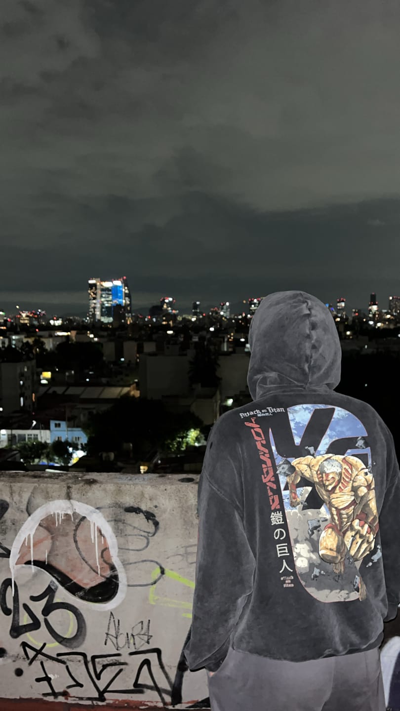 Customer photo review of 5129 - AOT©  x YLA Pullover Hoodies