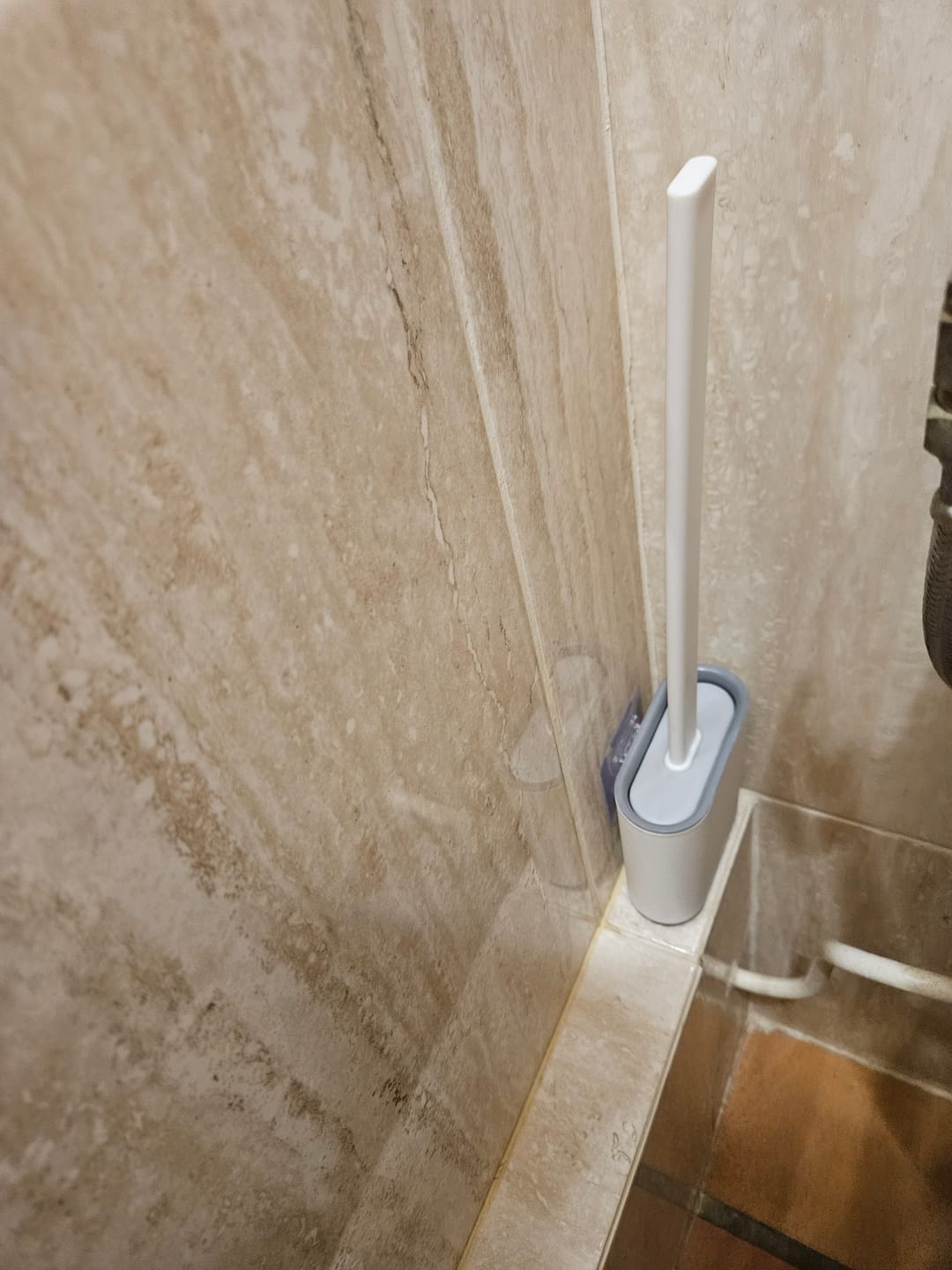 Customer photo review of Brosse de Toilette Performante et Hygiénique en Silicone