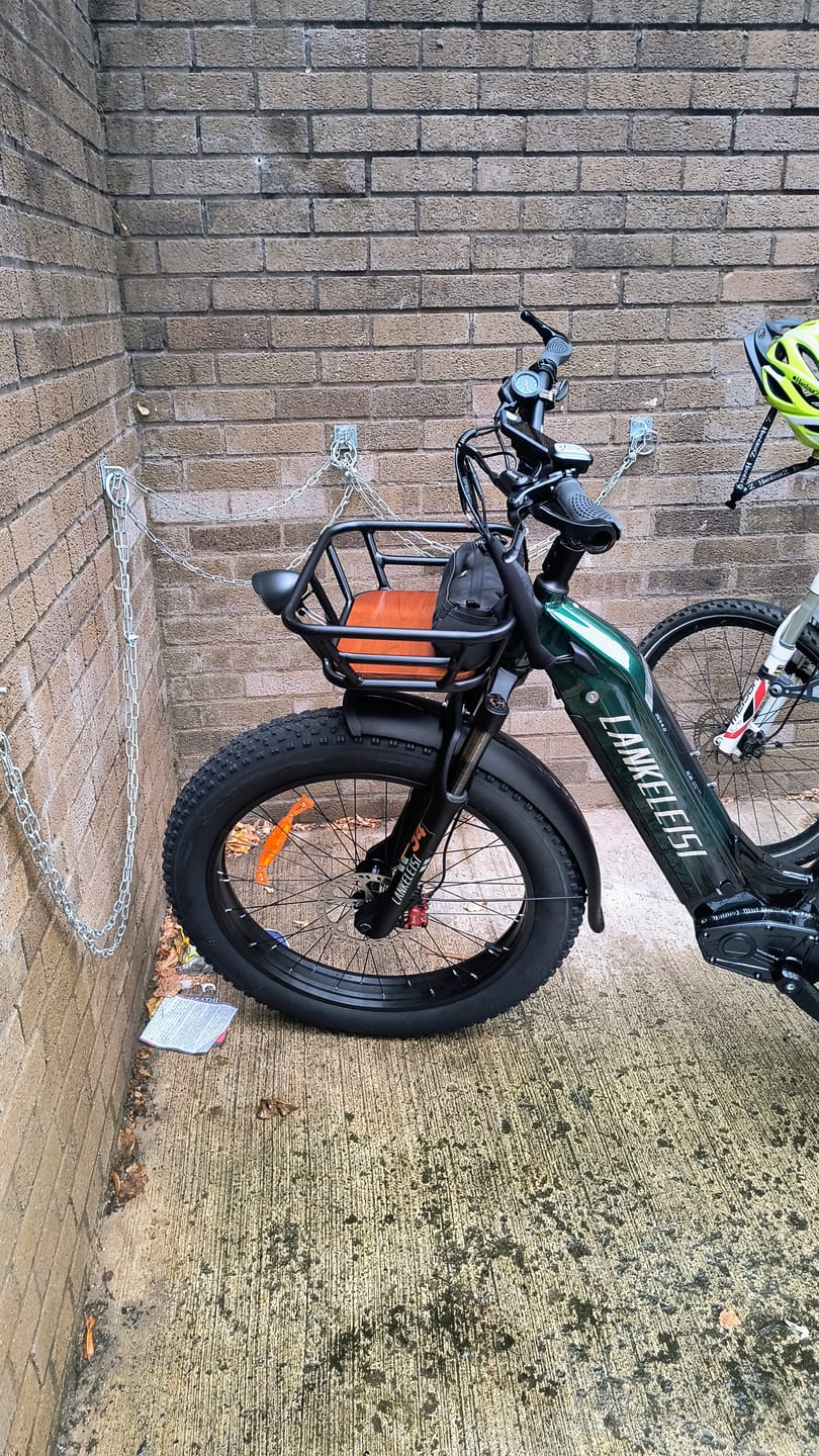 Customer photo review of Front Basket For Lankeleisi Wombat-1 And MG600 Plus