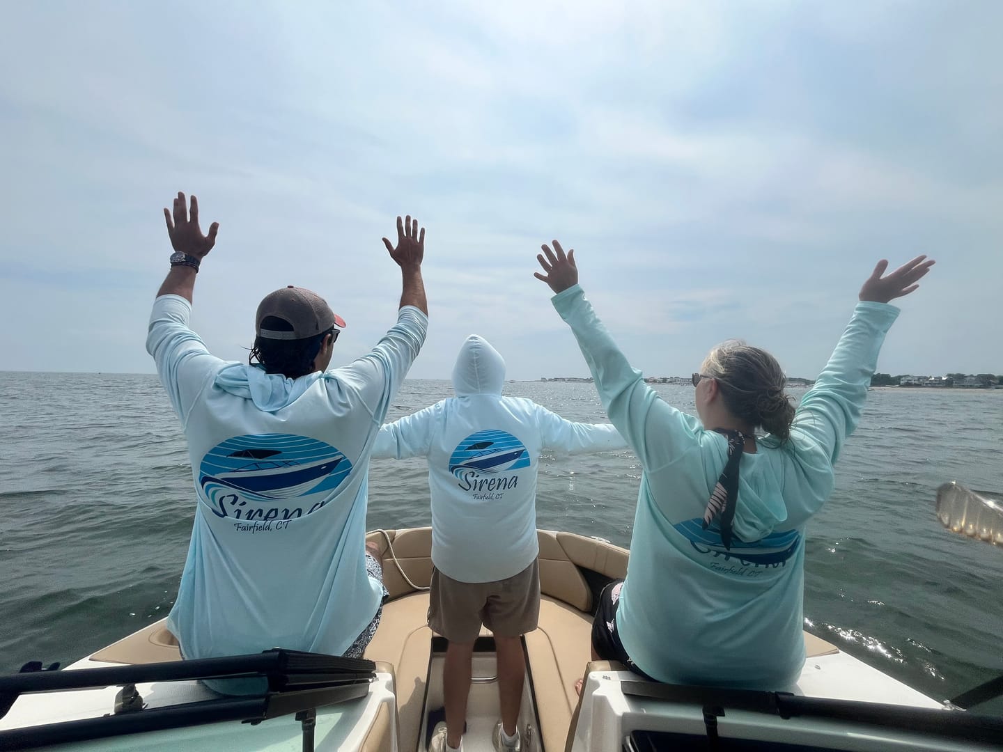 Customer photo review of Custom Dri-Fit Fishing Hoodies