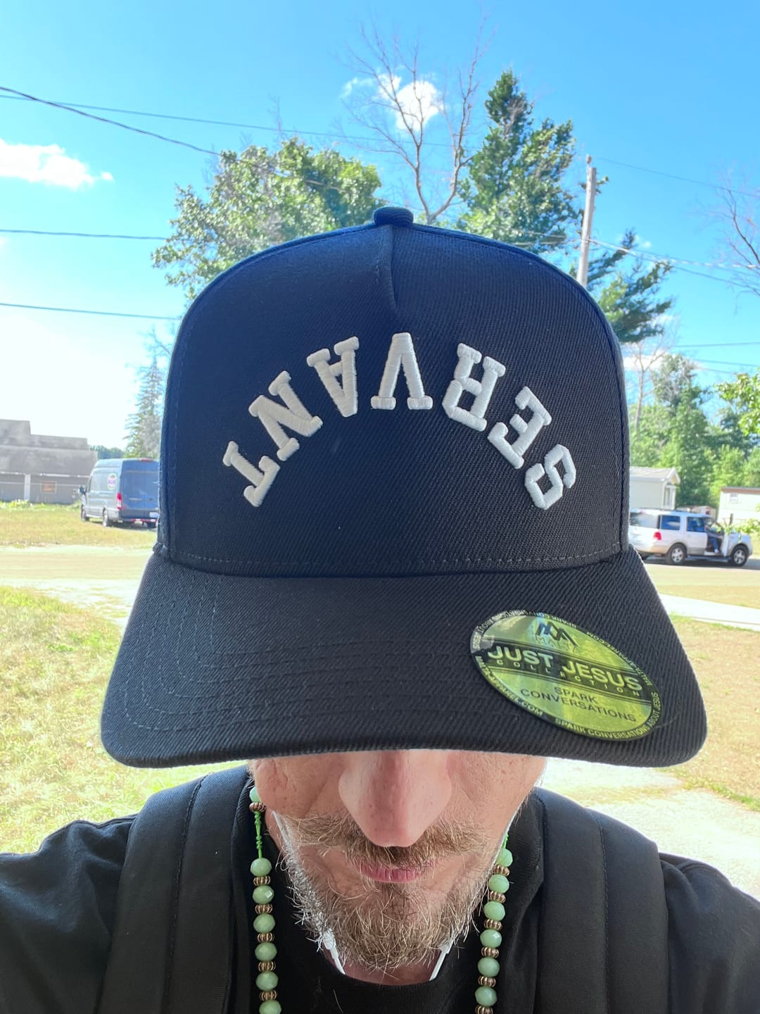 Customer photo review of ‘7’ Premium Wool Blend SnapBack - Black/White