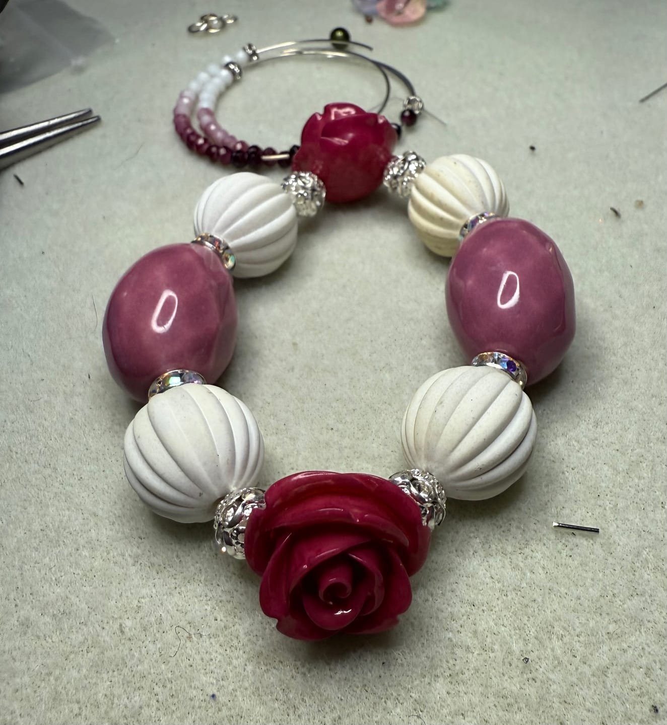 Customer photo review of Multicolor Beads By the LB