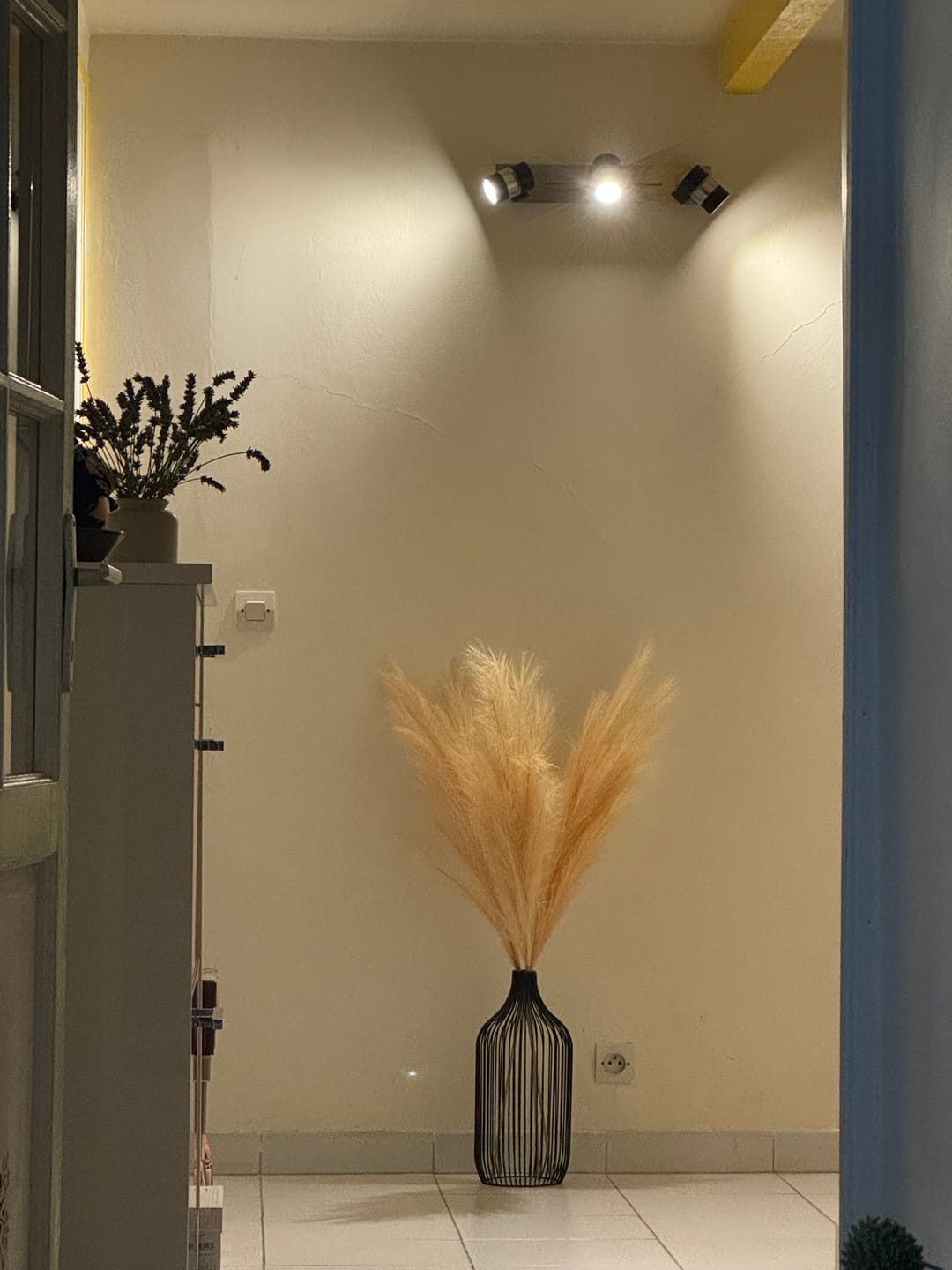 Customer photo review of Pampas 110cm (3 tiges)- Crème
