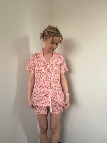 Customer photo review of DUSTY LEOPARD : Short Pyjama Set