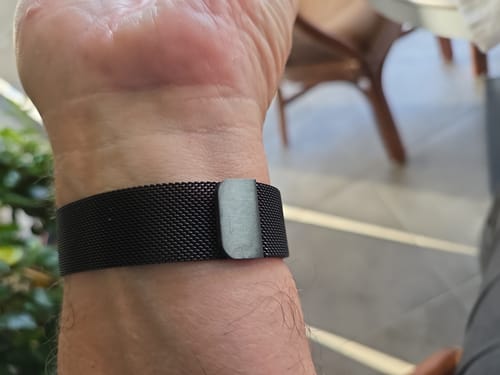 Customer photo review of Milanees bandje Zwart