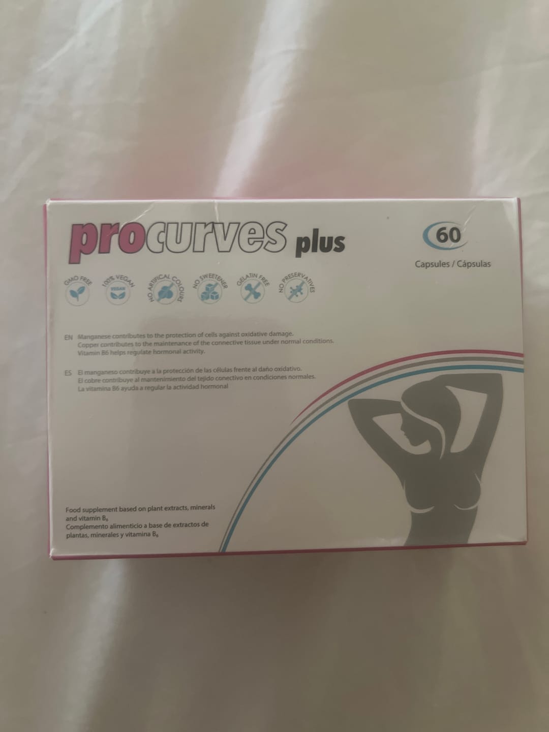 Customer photo review of PROCURVES PILLS CAPSULAS PARA AUMENTO PECHO