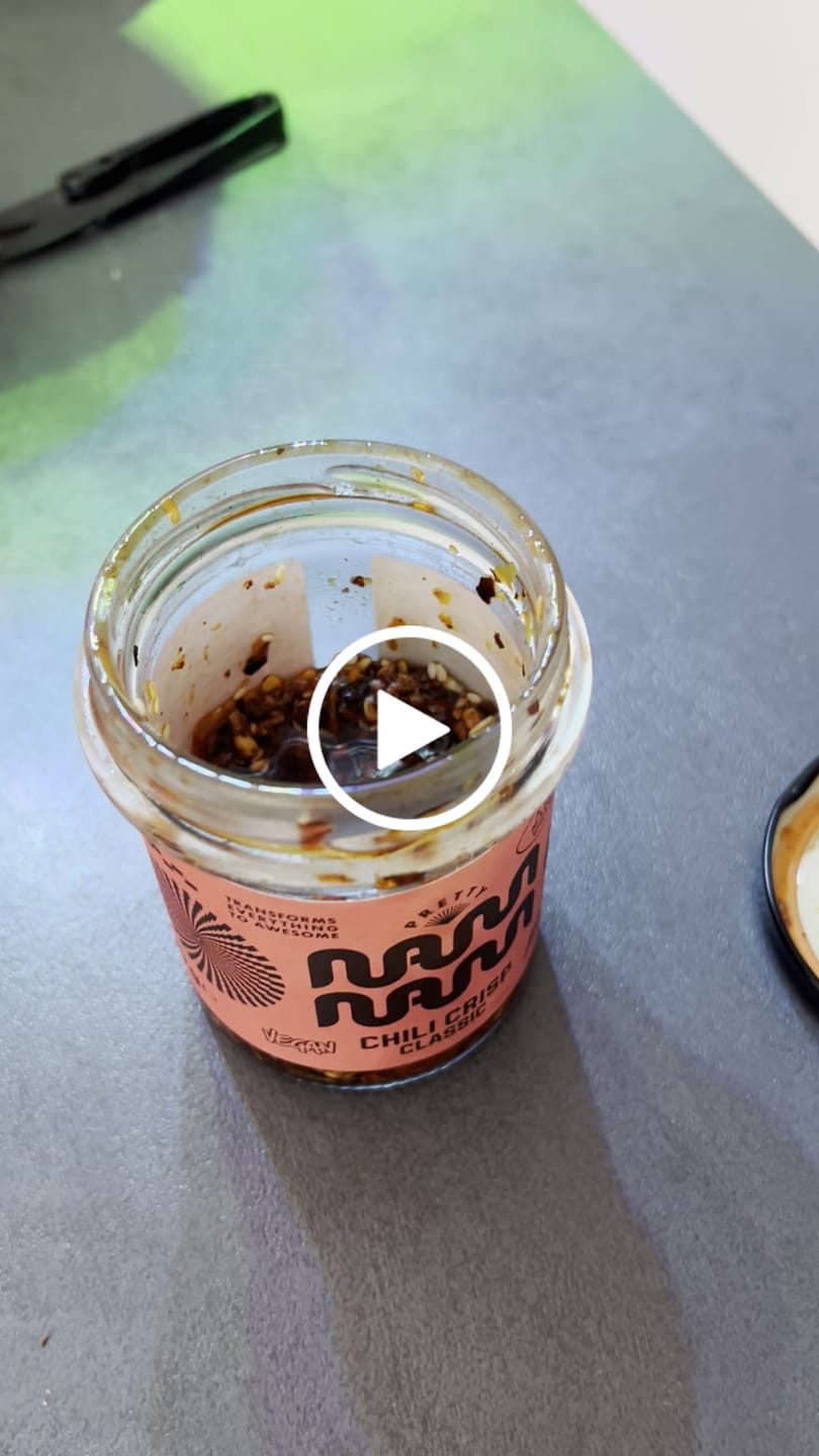 Customer video review of CHILI CRISP CLASSIC