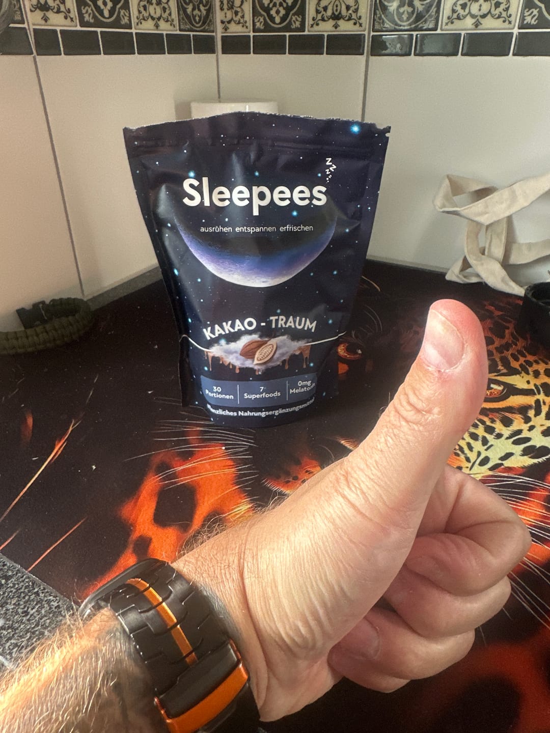 Customer photo review of Bottle of Dreams - Glasflasche 350ml