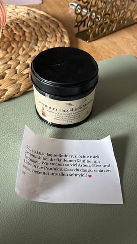 Customer photo review of Matcha | Ceremonial Grade | Kagoshima