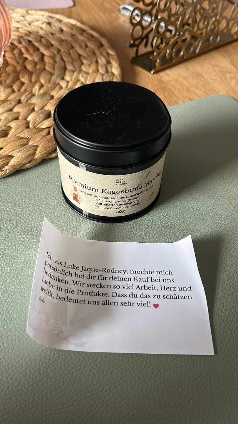 Customer photo review of Matcha | Ceremonial Grade | Kagoshima