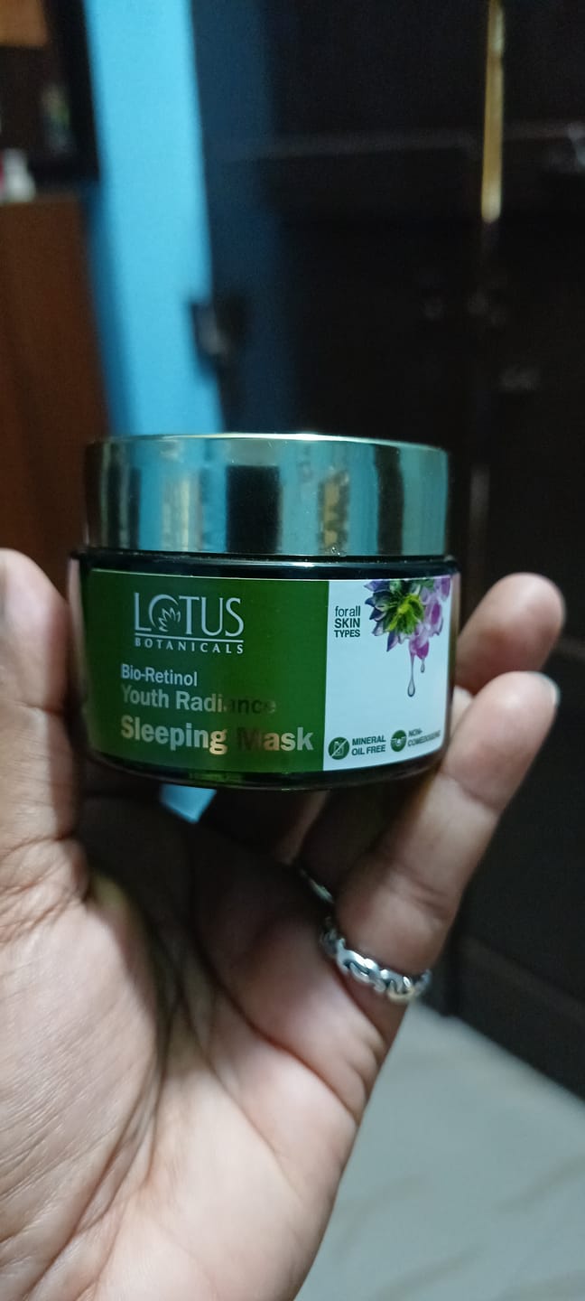 Customer photo review of Bio-Retinol Youth Radiance Sleeping Mask (Night Crème)
