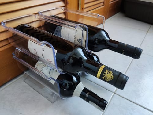 Customer photo review of Organizador de Botellas