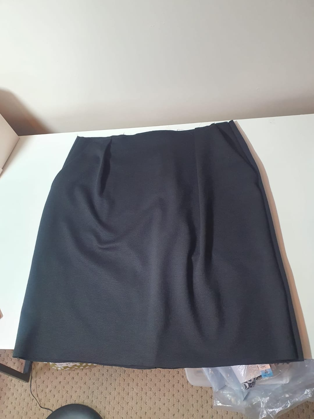 Customer photo review of Plain Ponte Roma Fabric