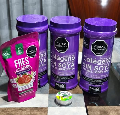 Customer photo review of Batido Colágeno Vainilla 700 g