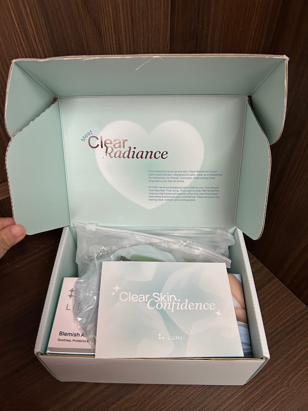 Customer photo review of Blemish Away Spot Mask