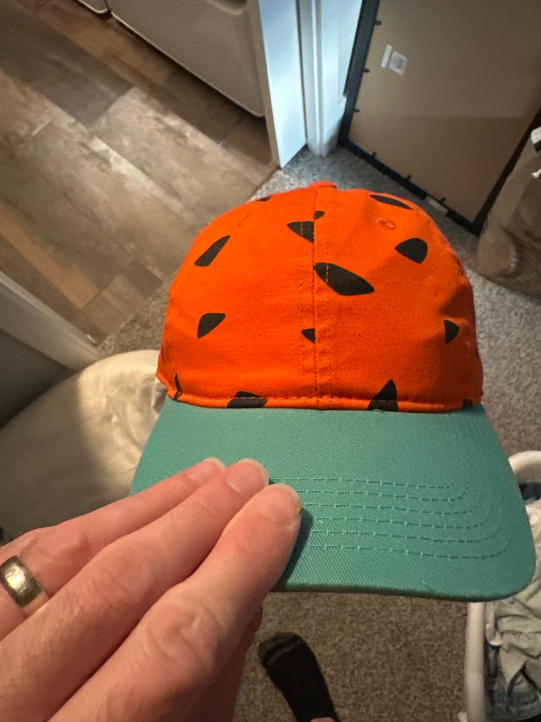 Customer photo review of The Flintstones "Flop Shot Freddy" – Dad Hat