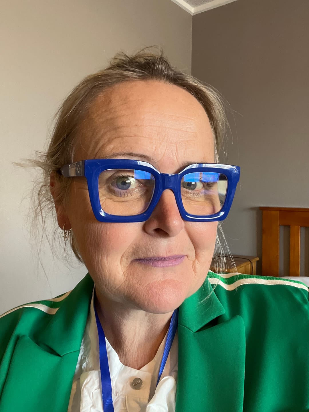 Customer photo review of Asher Blue