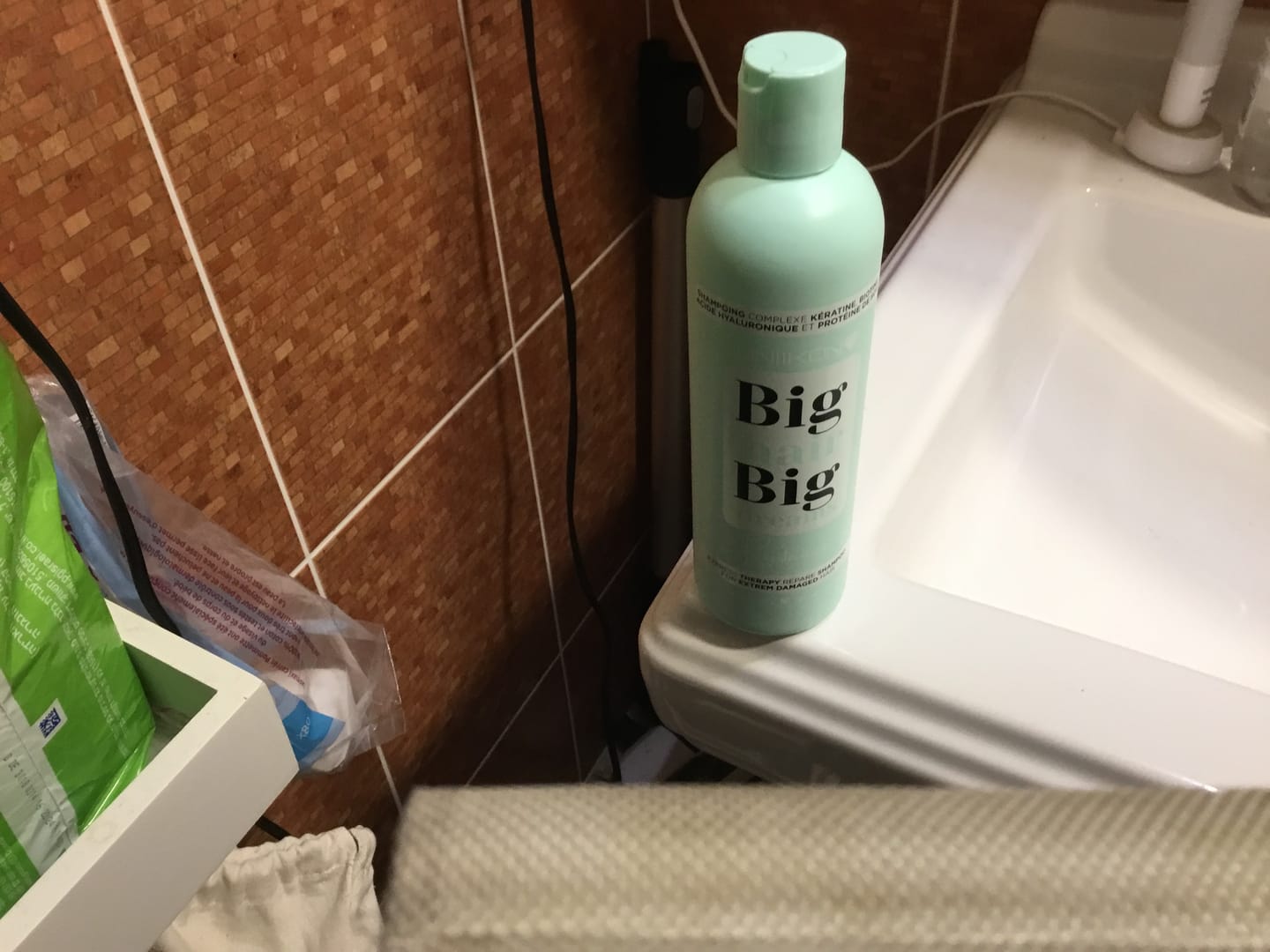 Customer photo review of Gamme Résistance - Shampooing 500 ml