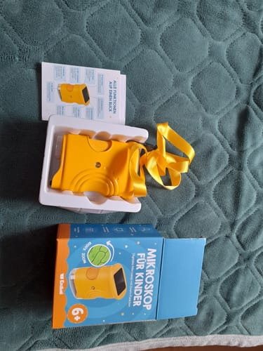 Customer photo review of Edubini Abenteuer-Mikroskop für Kinder