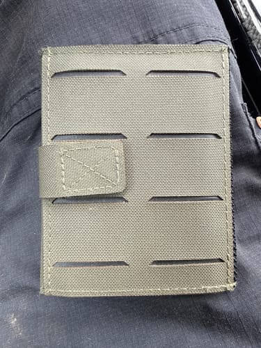 Customer photo review of Tactical Wallet MK2 - Steingrau Oliv