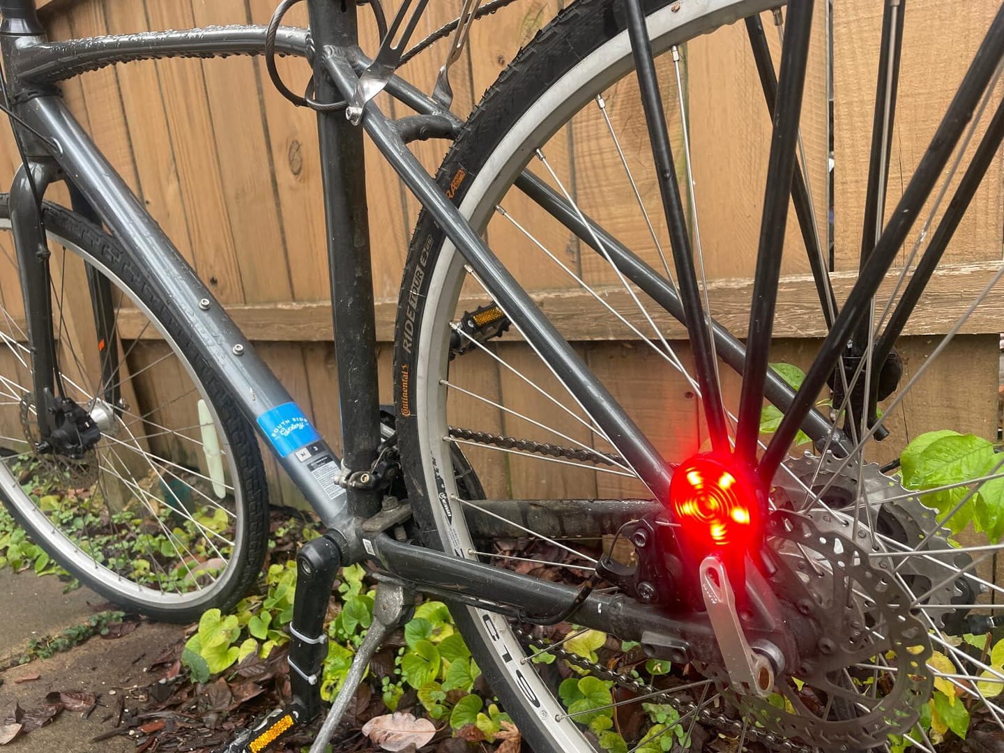 Customer photo review of Everbeam E200 LED Safety Lights Rechargeable - 2 Pack
