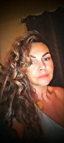 Customer photo review of Virgin Flat Silk Weft Hair Extensions Balayage Brown #4/27/4
