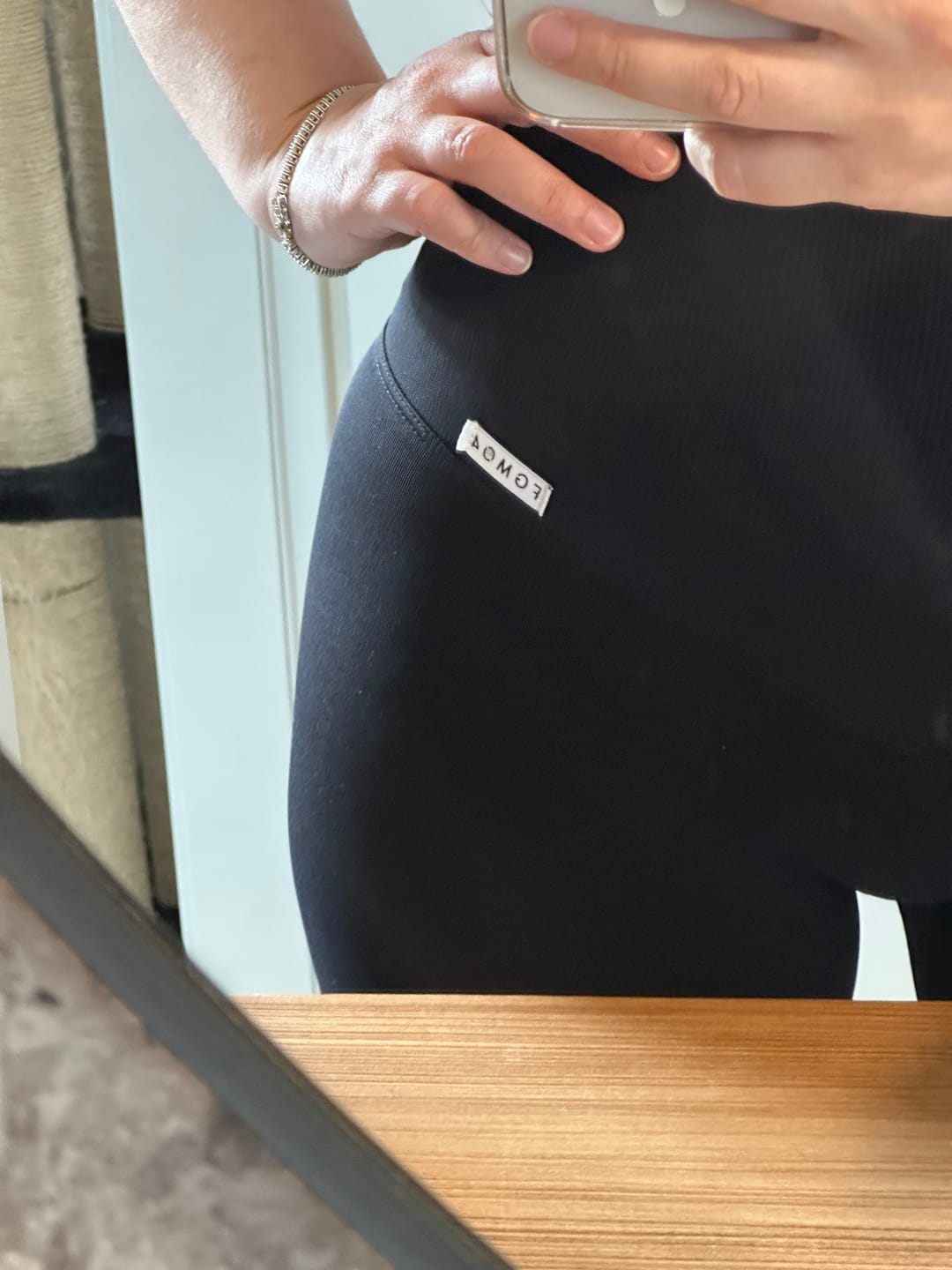 Customer photo review of Leggings Push up Gym Fashion Nero