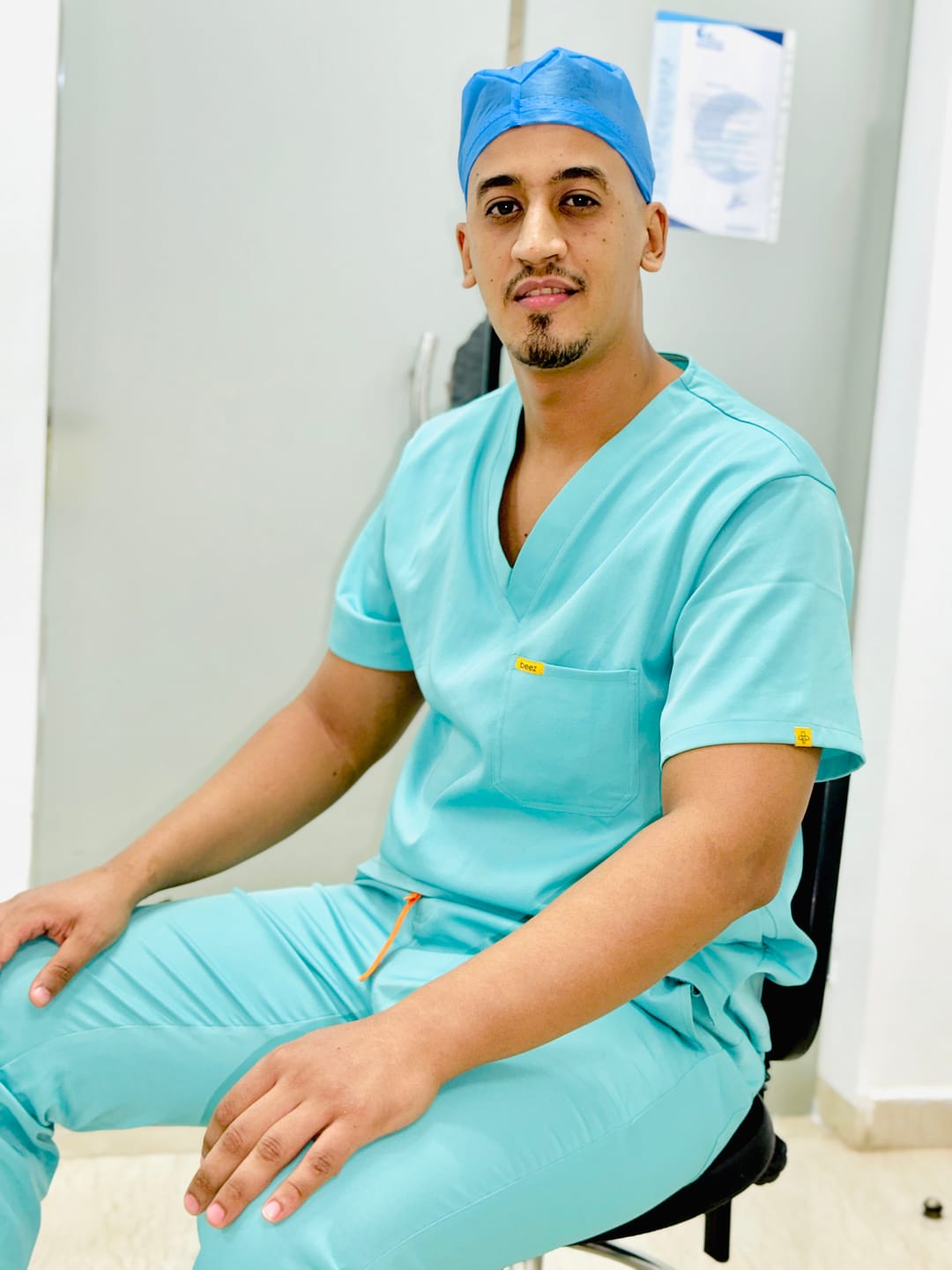Customer photo review of Pyjama de Bloc Col V Stretch - Homme